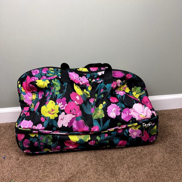 Vera Bradley Handbags - Vera Bradley Hilo Meadow Carry-On Roller Suitcase Luggage Floral Travel Duffle